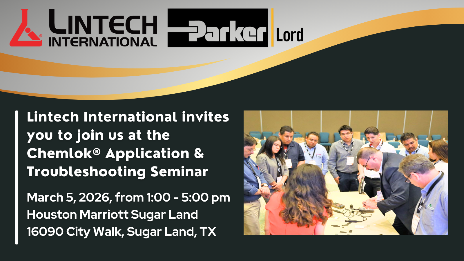 Chemlok Application & Troubleshooting Seminar